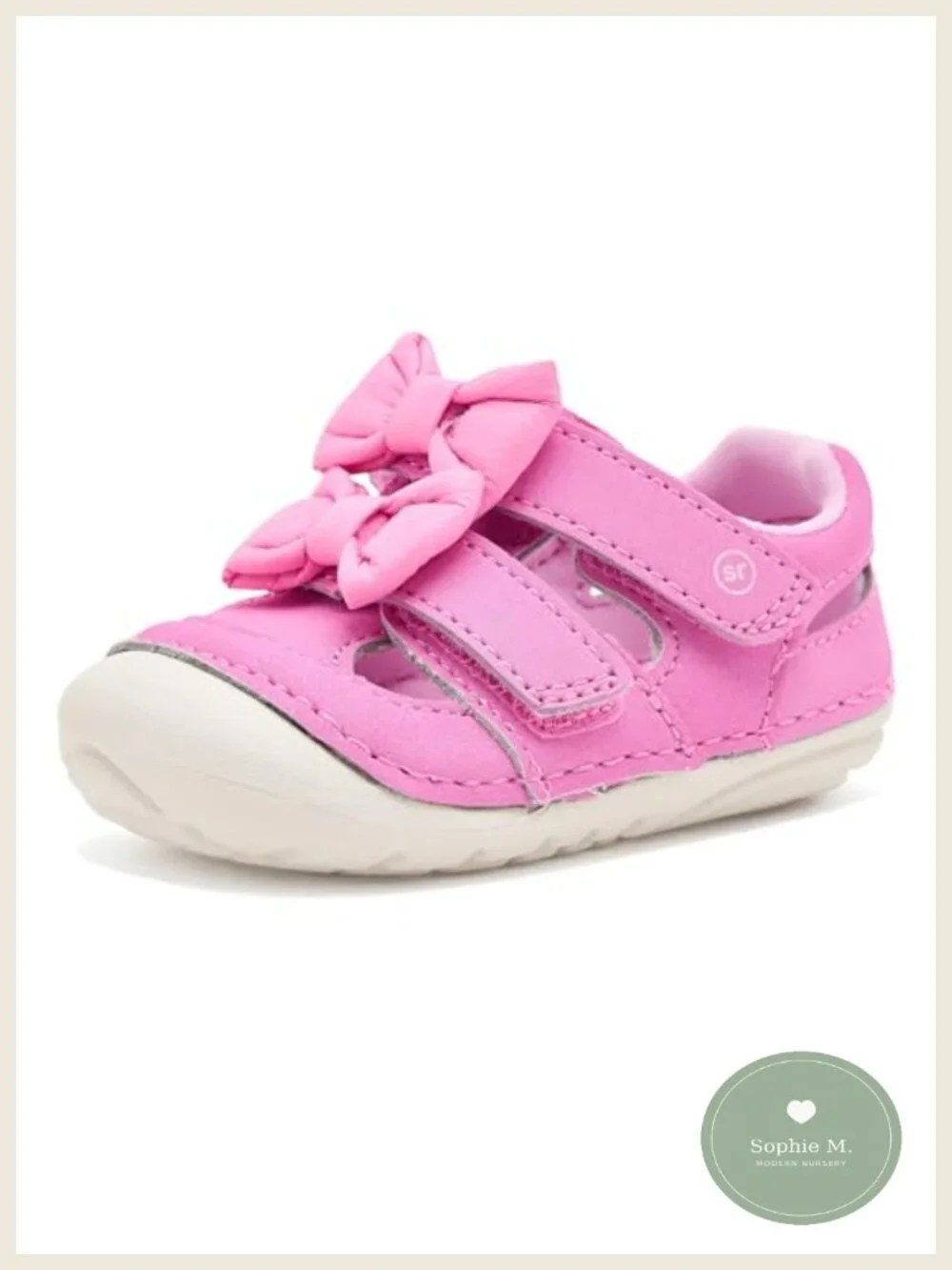 Infant Toddler Hook Loop Sandals Flexible Sole Breathable